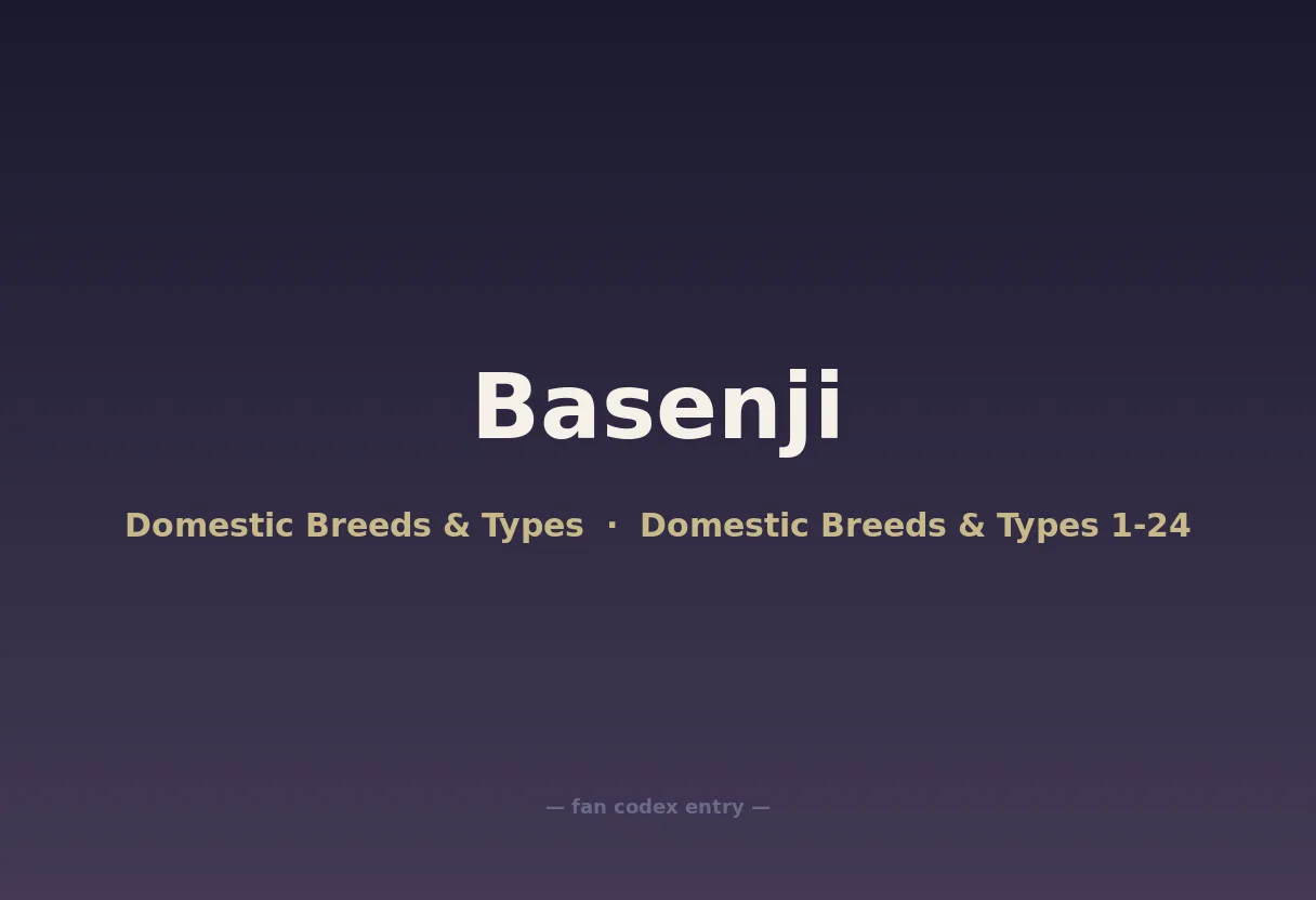Basenji