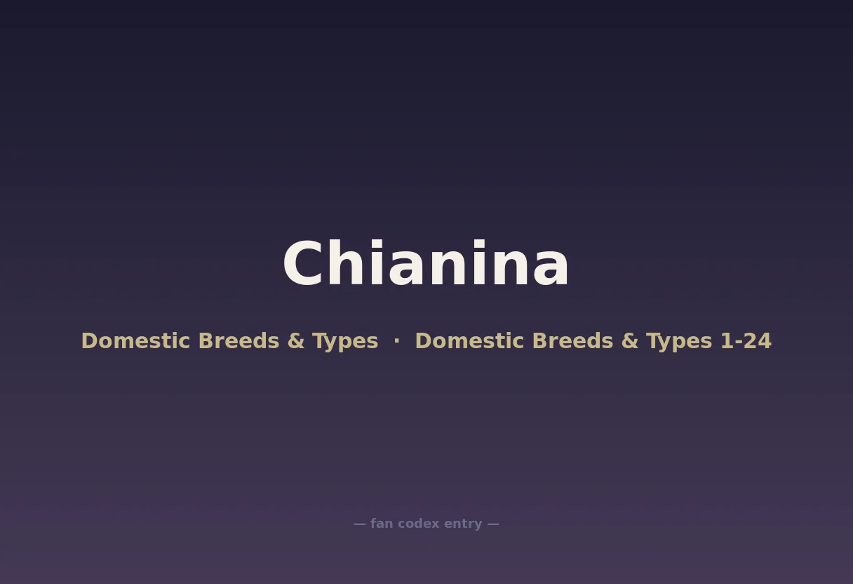 Chianina