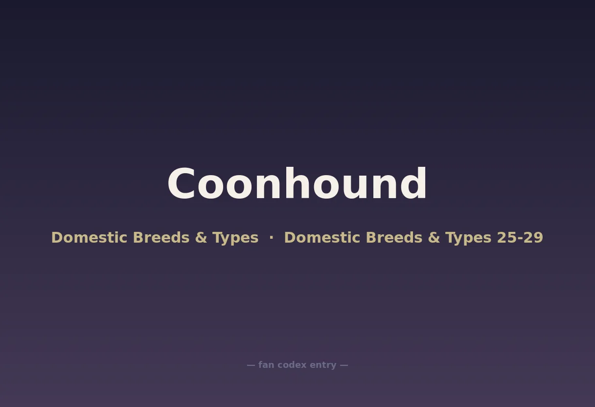 Coonhound