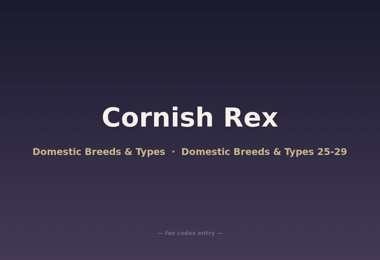 Cornish Rex